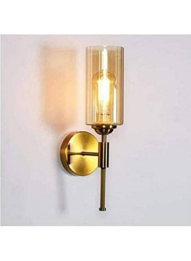 kinis Luster American Style Wall Sconces, Bedside Wall Lamp Wall Mount Light with Bell Head Metal Shade for Living Room Bedside Bedroom Indoor Doorway, Gold (Pack of 2, Without Bulb) - Image 5