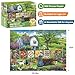 Edsjegn 300 Piece Puzzles for AdultsFarm Grandma Jigsaw Puzzle for Adults Children SeniorsLarge Piece Garden Puzzle for Kids Age 810 1012Vintage Country Quilts PuzzleFamily Game Great Gift 205x15in - Image 4