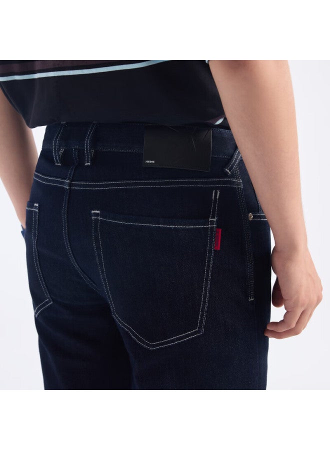 Joeone Men's Jeans Air Denim Basic Edition Summer Thin Lightweight Comfortable Pants Men - Image 4