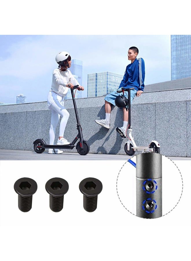 Create idea 10Pcs Electric Scooter M5 Handlebar Hex Screws with Wrench Skateboard Accessories Compatible with Xiaomi M365 1S Essential Pro 2 - Image 2