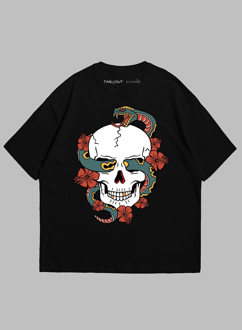 TAG OUT Unisex Summer Oversized Loose T-shirt Drop Shoulder Boxy Fit  - Image 2