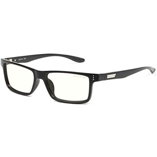 GUNNAR - Premium Gaming and Computer Glasses for Kids (age 12+) - Blocks 35% Blue Light - Cruz, Onyx, Clear Tint - Image 1