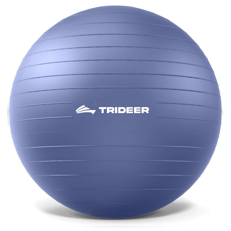 Trideer Yoga Ball for Pregnancy Office Ball Chairâ€“ Exercise Ball for Birthing, Labor, Stretching & Core Workout â€“ Anti-Burst, Slip-Resistant for Home Gym, Flexible Seating & Physical Therapy - Image 1