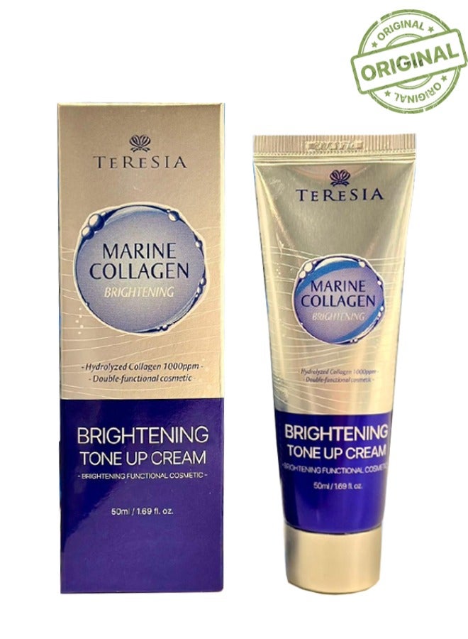 teresia marine collagen brightening tone up cream 50ml Skin Care Products