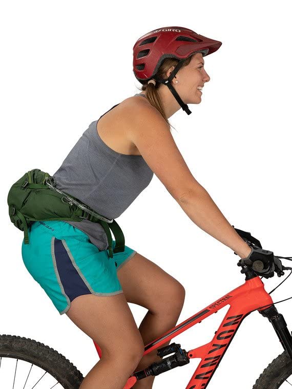 Osprey Seral 7L Unisex Biking Waist Pack with Hydraulics Reservoir, Dustmoss Green - Image 3