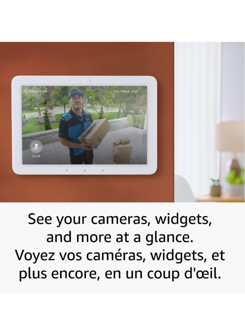 إكو شاشة Echo Hub مقاس 8 بوصة تدعم Alexa الإصدار الأخير  - Image 4