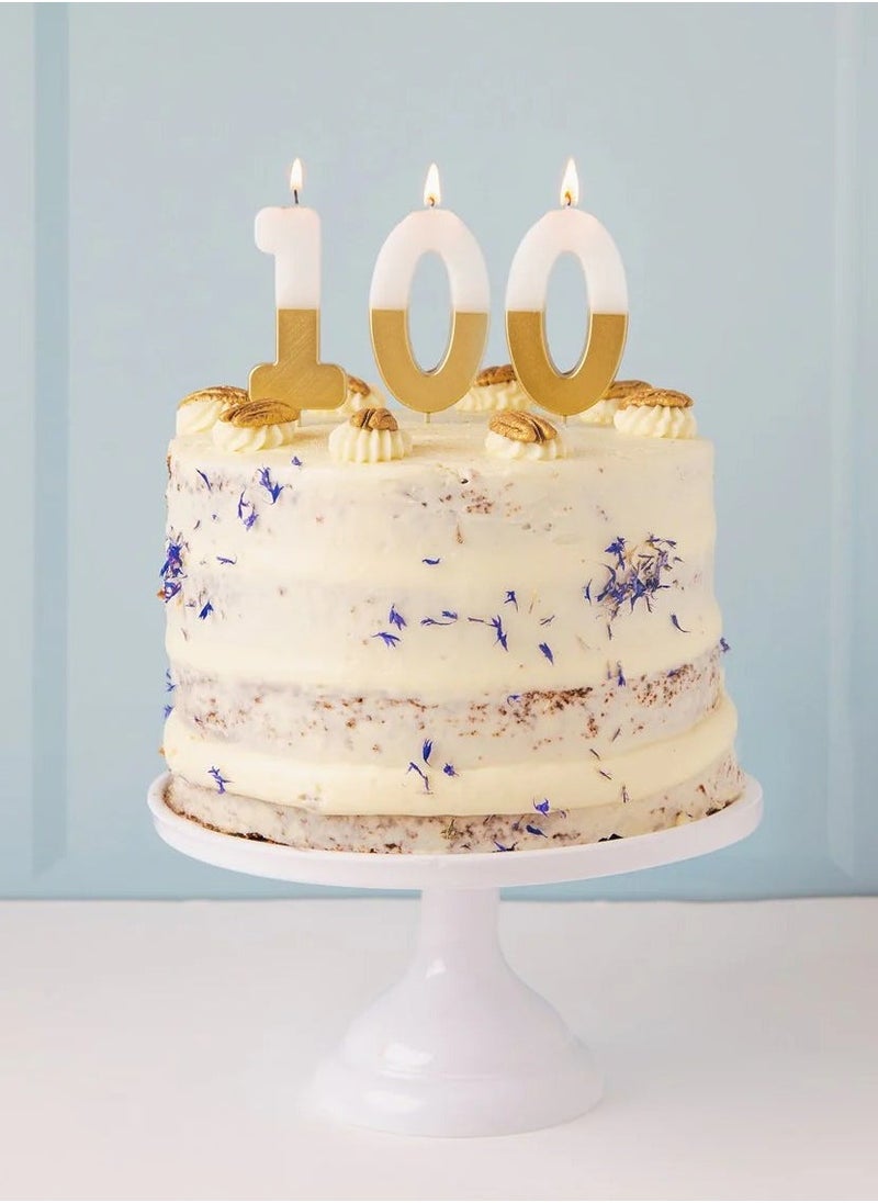 Talking Tables Talking Tables 0 Number Birthday Candles, Gold Candle for Cake Decoration, Candle for Birthday Cake Topper, Anniversary Cake Number Candle. Candles stick for special occasions such as birthdays and Anniversaries.  - Image 2