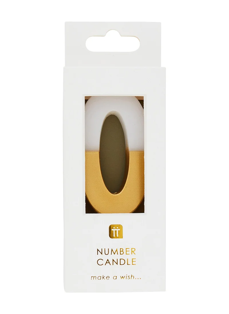 Talking Tables Talking Tables 0 Number Birthday Candles, Gold Candle for Cake Decoration, Candle for Birthday Cake Topper, Anniversary Cake Number Candle. Candles stick for special occasions such as birthdays and Anniversaries.