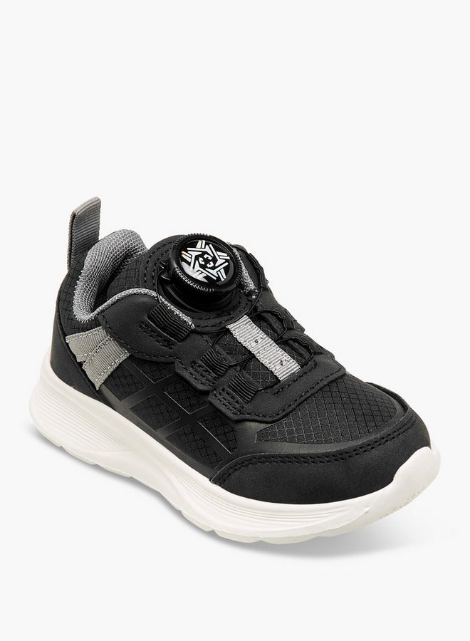 JUNIORS Panelled Sneakers with Rotating Buckle Closure - Image 2