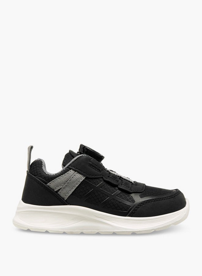 JUNIORS Panelled Sneakers with Rotating Buckle Closure - Image 3