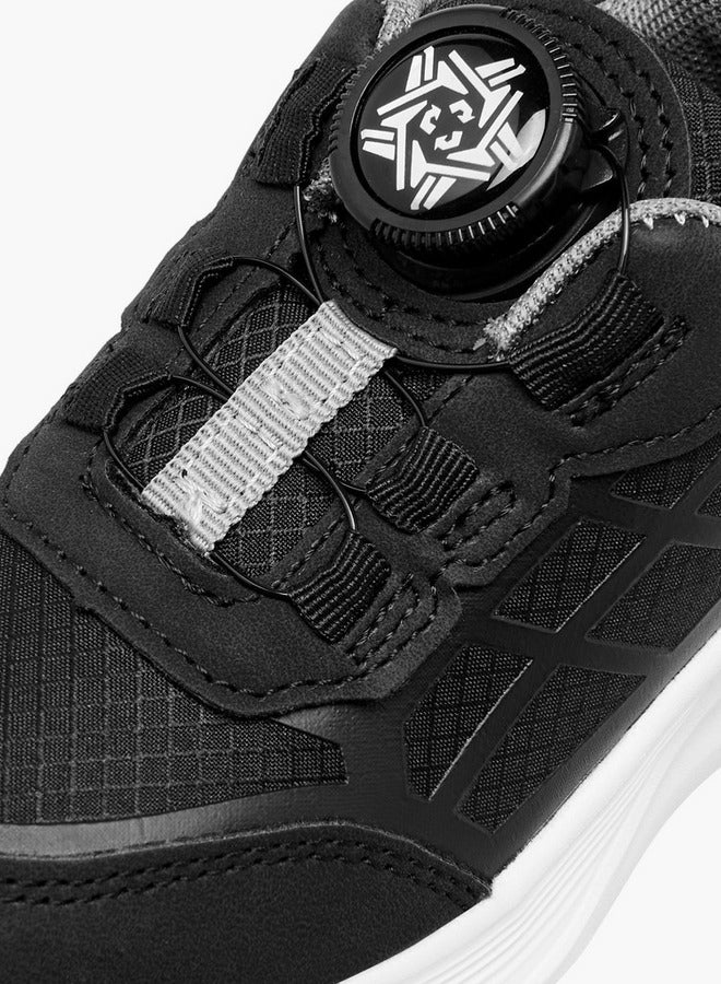 JUNIORS Panelled Sneakers with Rotating Buckle Closure - Image 4