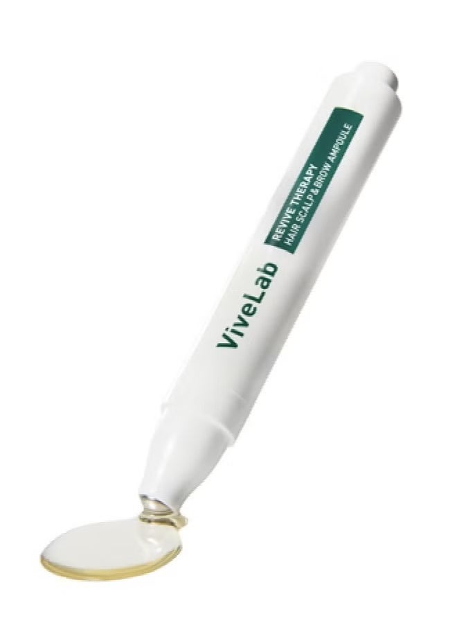 ViveLab - Vivelab Revive Therapy Hair Scalp & Brow Ampoule 15ml（Packaging may vary） - Image 1