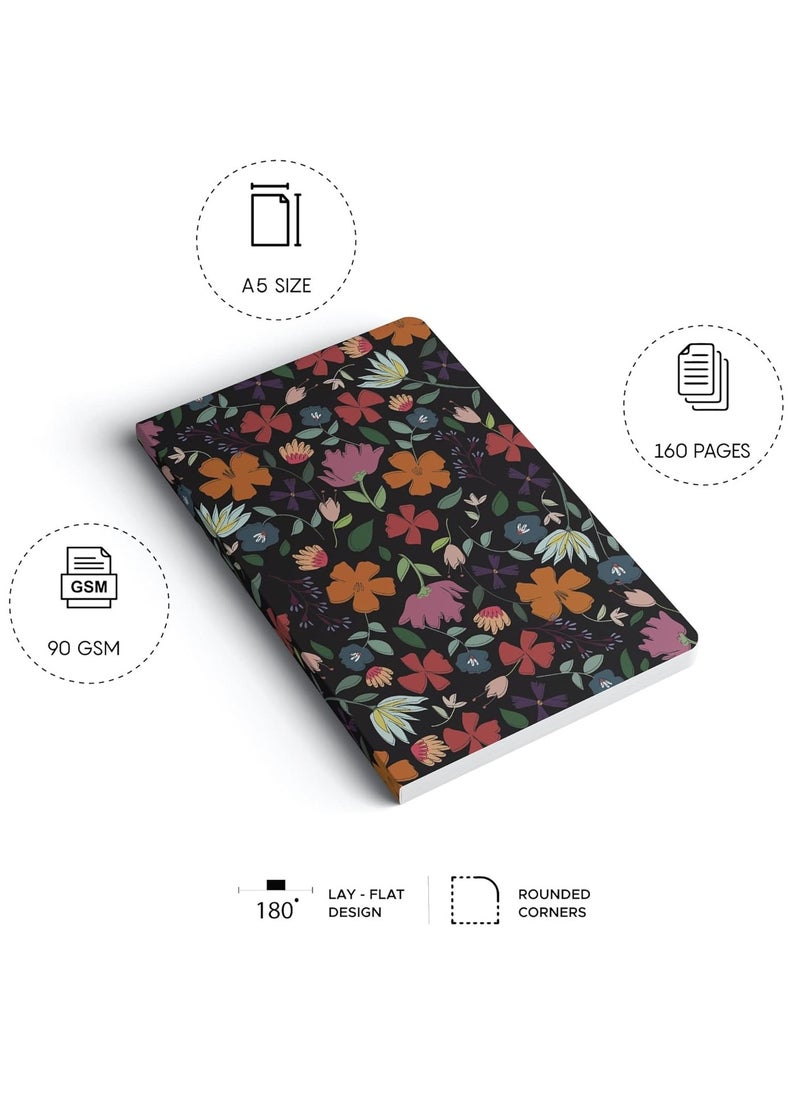 FACTOR NOTES A5 Size Softbound Ruled Notebook 160 Pages 90gsm Thickness  - Image 3