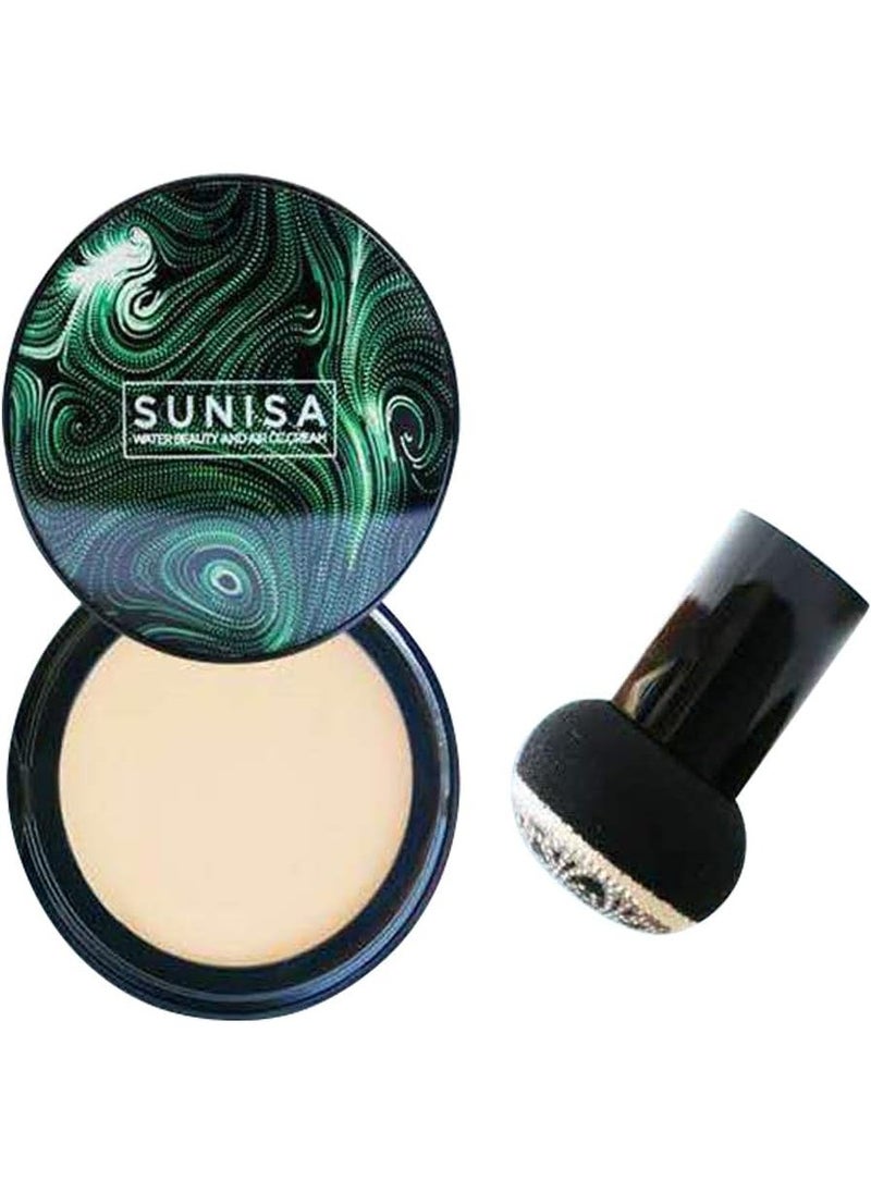 SUNISA SUNISA BB and CC Cream Natural Foundation With Air Cushion 20g Natural Finish  - Image 1