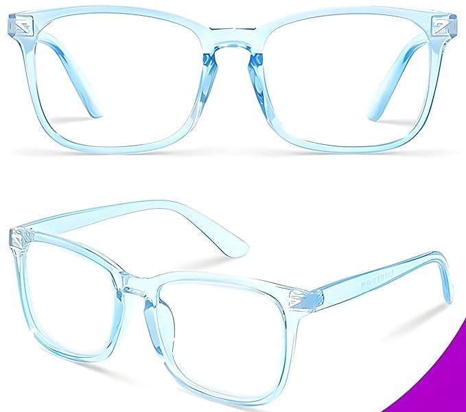 INDIFABRO Blue Light Blocking Glasses for Men & Women | Zero Power Anti Glare Computer Glasses for Eye Protection | German Lens for Mobile, Office & Gaming - Image 4