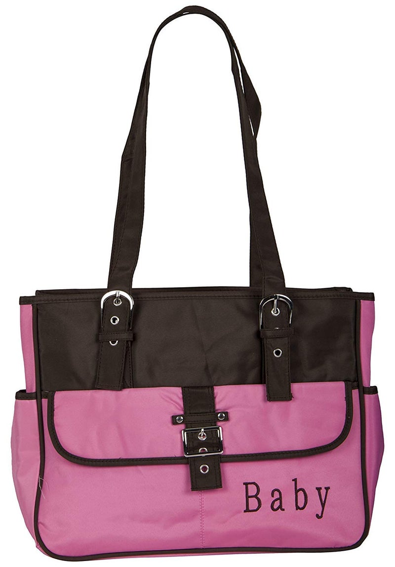 Babysafehouse Baby Diaper/Nappy Changing Bag for Mothers (Pink) - Image 1