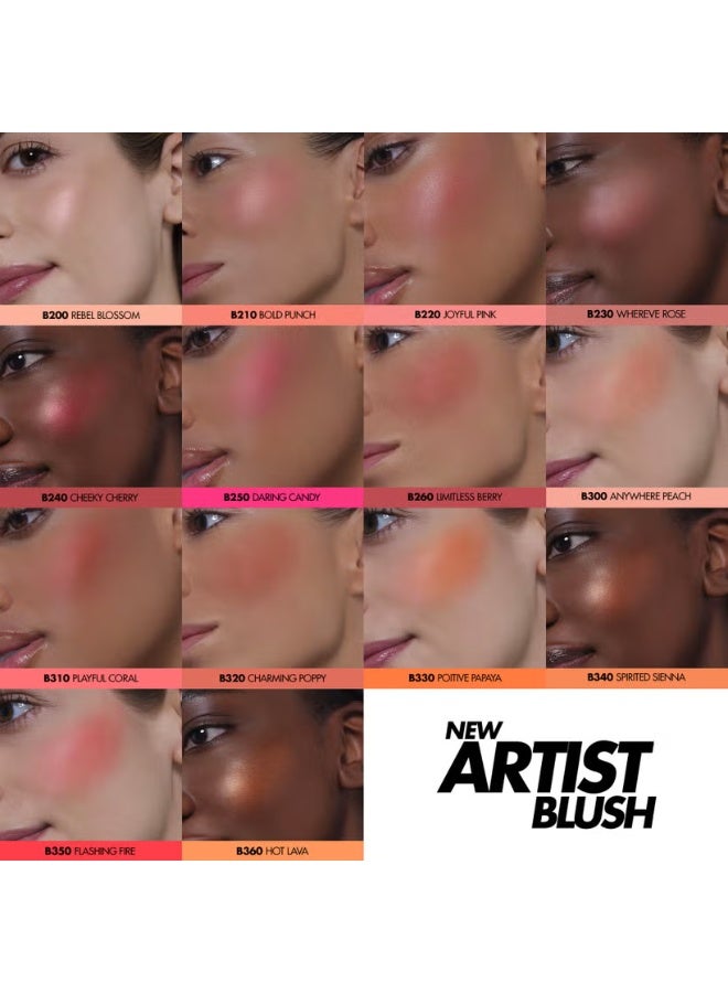 MAKE UP FOR EVER Artist Face Powders Blush - B210 - Bold Punch - Image 3