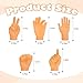 estardaa 30 pcs Tiny Hands Finger Puppets Mini Hands Little Small Hands mini Thing Gag Performance Funny Fingers for Puppet Show Gifts Classroom Prizes Party Favors for Kids 7 Styles - Image 4