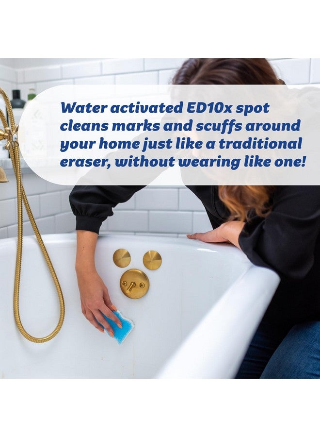 Scrub Daddy Eraser Sponge, Dual-Sided Melamine Scrubber, Temperature Controlled, All Purpose Cleaning, 2ct