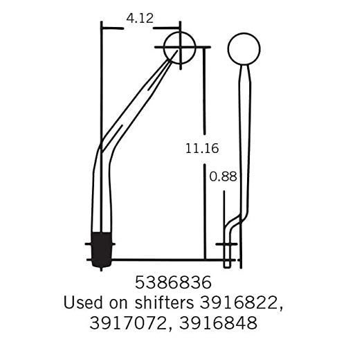 Hurst 5386836 Competition/Plus Replacement Shifter Stick - Image 5