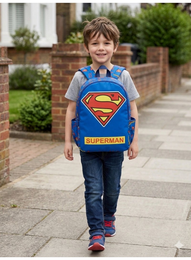 superman kids backpack nursery,preschool,travel ,size 32*24*10 - Image 2