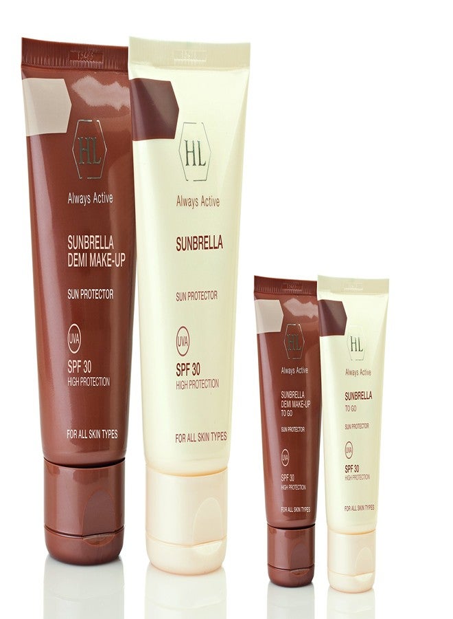 أتش أل أولويز أكتيف واقي الشمس HL ALWAYS ACTIVE Sunbrella To Go Demi Make-Up SPF30، حماية من الأشعة فوق البنفسجية UVA وUVB مع مرطب، 1.7 أونصة سائلة - Image 2