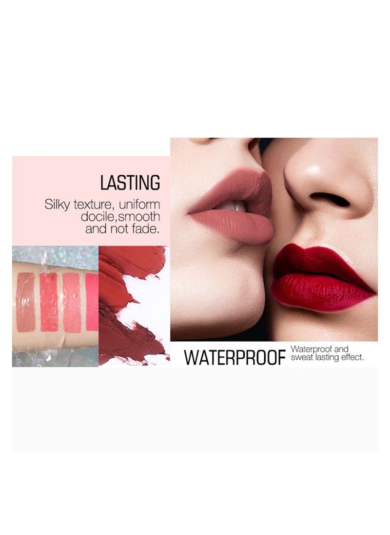 TEAYASON - 2 In 1 Long-lasting Matte lipstick and Lipgloss - Image 1
