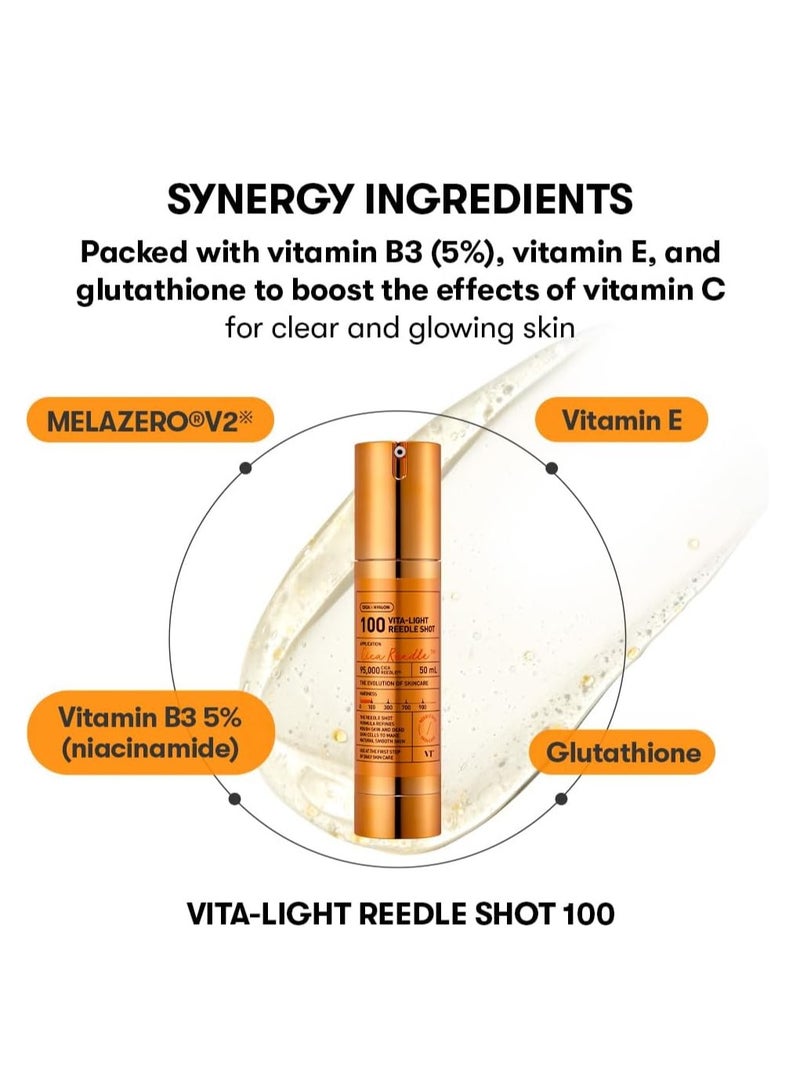 VT COSMETICS Vita-Light Reedle Shot 100-50Ml - Image 5