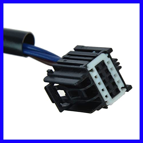 TRQ Driver Side Mirror Assembly Electric Adjustment Heated No Memory Black Compatible with 2010-2016 Cadillac SRX GM1320445 - Image 4