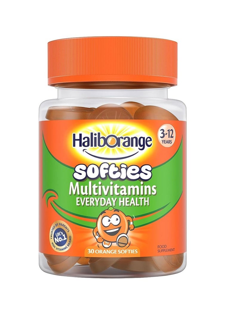 Haliborange Orange flavored chewable vitamins for ideal nutrition for children