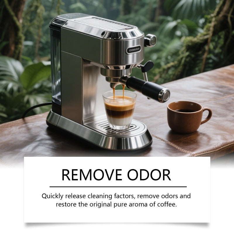 Jue Fish Coffee Machine Descaling Tablets, Coffee Machine Cleaning Tablets For Removing Coffee Stains And Dirt, Maintenance Filter Cleaning Effervescent Tablets - Image 4