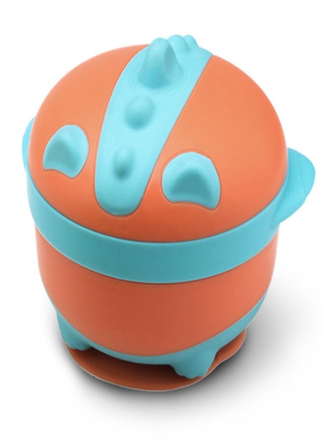 ONE AND ONLY Baby Feeding Bowl Kids Tableware Bowls Food Container BPA-Free 304 Stainless Steel Insulated Bowl Non-Spill Design Multi-Functional Snack/Fruit Box 350ML Capacity Safe Feed Storage - Image 1