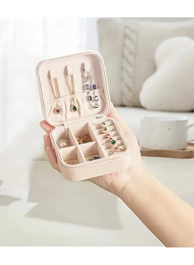 Ucanbe A Travel Jewelry Box Suitable for Necklaces, Earrings, And Rings, Specially for Valentine'S Day, Jewelry Boxes - Image 4