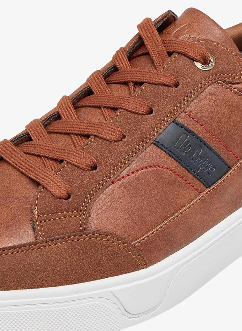 Lee Cooper TAN Men Lace-Up Ankle Sneakers for Men | Best Price UAE