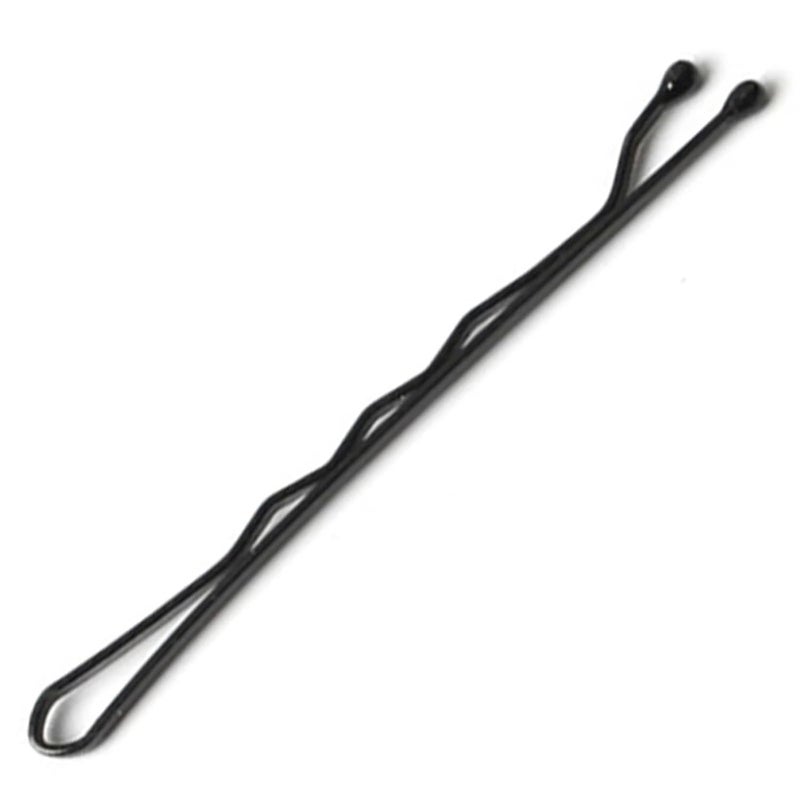U Pins For Hair Bun 900pcs Hair Grips Multifunctional Reusable Simple Waved U-Shaped Diy Styling Tool For Daily Accessories(Black) - Image 1