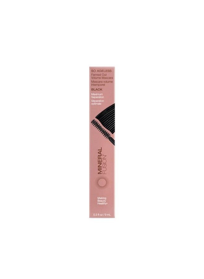 Mineral Fusion So Ageless Fanned Out Volume Mascara Black  - Image 5