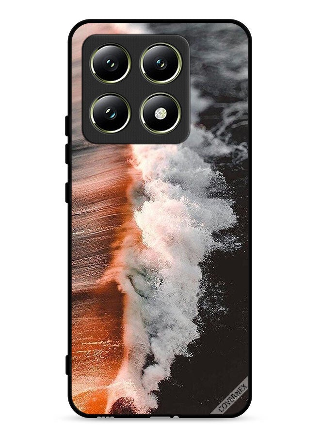 Covernex Xiaomi 14T 5G Protective Case Cover Sea Water Wave - Image 1