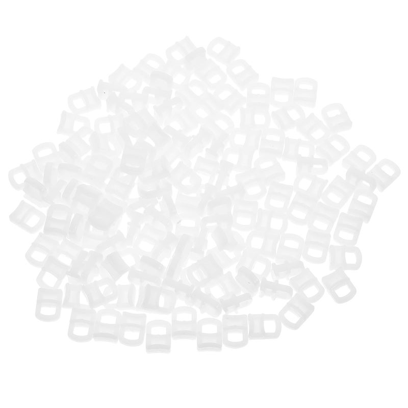 Curtain Track Roller Hooks Smooth Movement Silent Operation For Living Room Bedroom Shower Home Office Car Rv White 150Pcs - Image 5