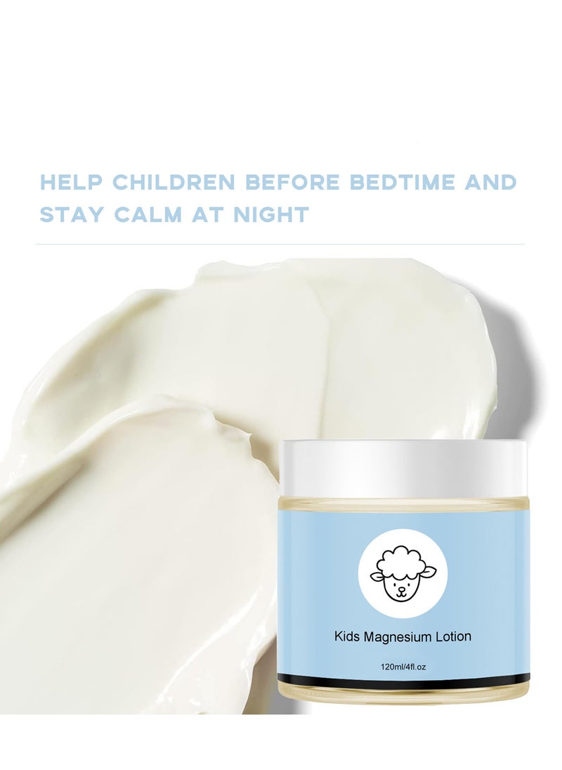Generic - 8 Sheep Organics Junior Bedtime Lotion – Natural, Organic Calming Magnesium Lotion for Babies and Kids 120ml - Image 1