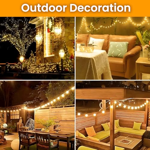 DAILY ART Dailyart Globe String Light, 40 Led 13FT Battery Operated String Lights, Waterproof Outdoor Indoor String Lights for Bedroom, Classroom Decor, Battery Operated Christmas Lights - Image 4