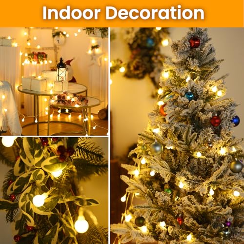 DAILY ART Dailyart Globe String Light, 40 Led 13FT Battery Operated String Lights, Waterproof Outdoor Indoor String Lights for Bedroom, Classroom Decor, Battery Operated Christmas Lights - Image 3