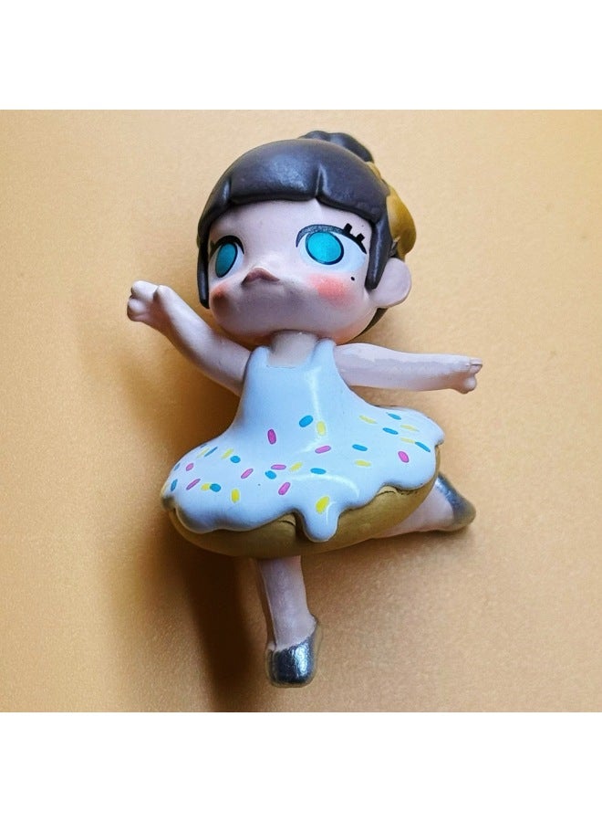 Bubble Mate Gaiwa Moe Molly Gaiwa Healing Department DIY Doll Accessories Small Ornaments Stall Explosions-Color:Molly Invading Bear Bread  - Image 3