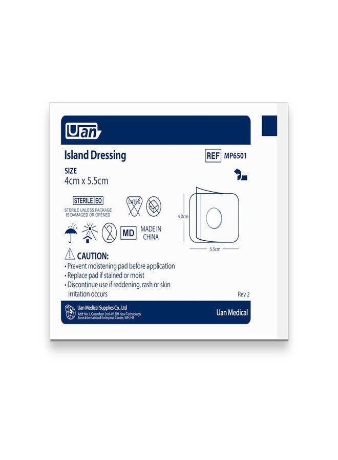 UAN Dialysis Bandage Pressure Adhesive,Quick Stop Instant Clotting Technology Island Dressing, Sterilized, Pack of 50 - Image 3