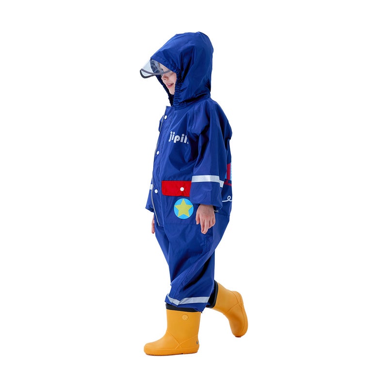 Children'S Unisex Raincoat And Rain Pants, Cute Baby Raincoat, Mermaid, Dinosaur, Cartoon Rain Gear - Image 3