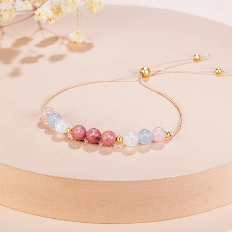 NOURISHLOV Healthy Pregnancy Gift, Moonstone Bracelet, Hope Bracelet for Women, First Time Mom Gifts, Spiritual Bracelet, Mothers Day Christmas Jewelry - Image 3