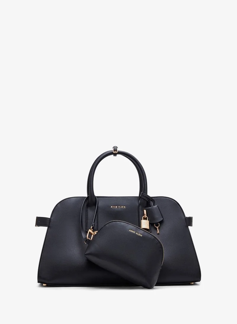 ANNE KLEIN Anne Klein Logo Detail Satchel Bag With Purse
