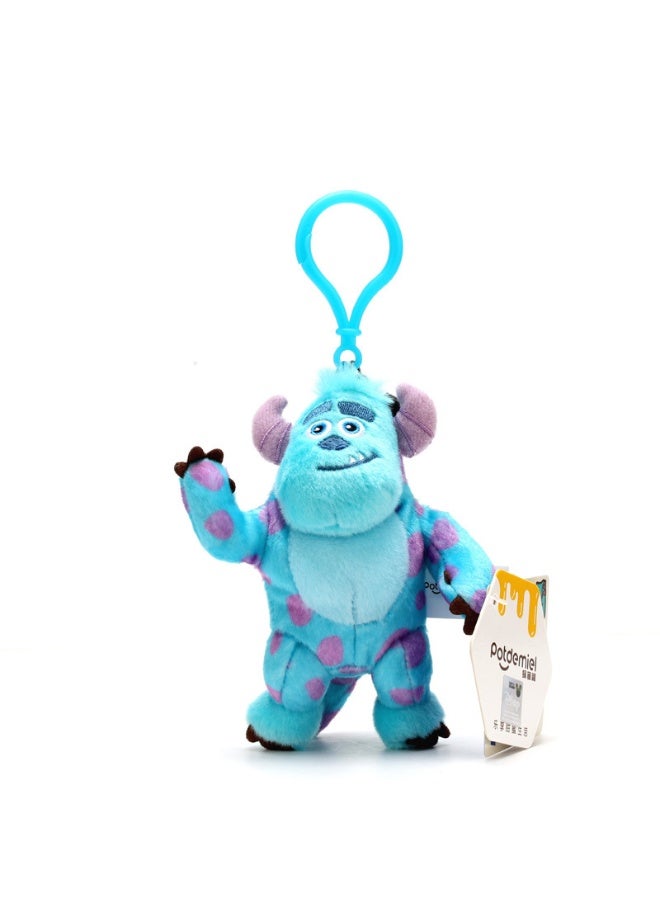 Monsters University Sulley Plush Keychain - Soft Toy 