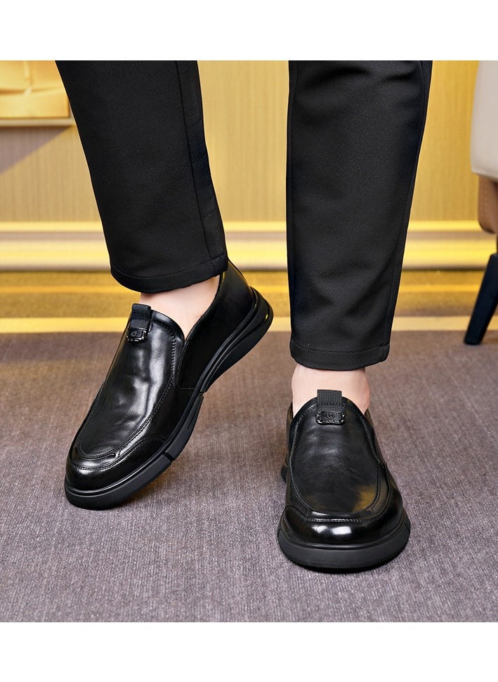 Warrior - Versatile Retro Casual Leather Shoes - Image 1