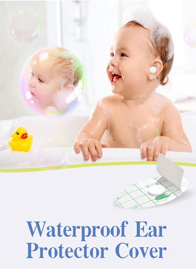 Sefudun 60 Pieces Waterproof Ear Protector Cover for Swimming Shower Ear Protectors with Ear Plugs for Kids Newborn Disposable Ear Covers for Shower Surfing Snorkeling and Other Water Sports  - Image 5