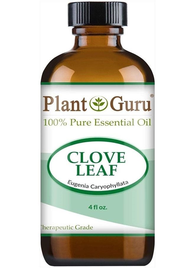 Plant Guru Clove Leaf Essential Oil 4 oz 100% Pure Undiluted Therapeutic Grade.  - Image 2